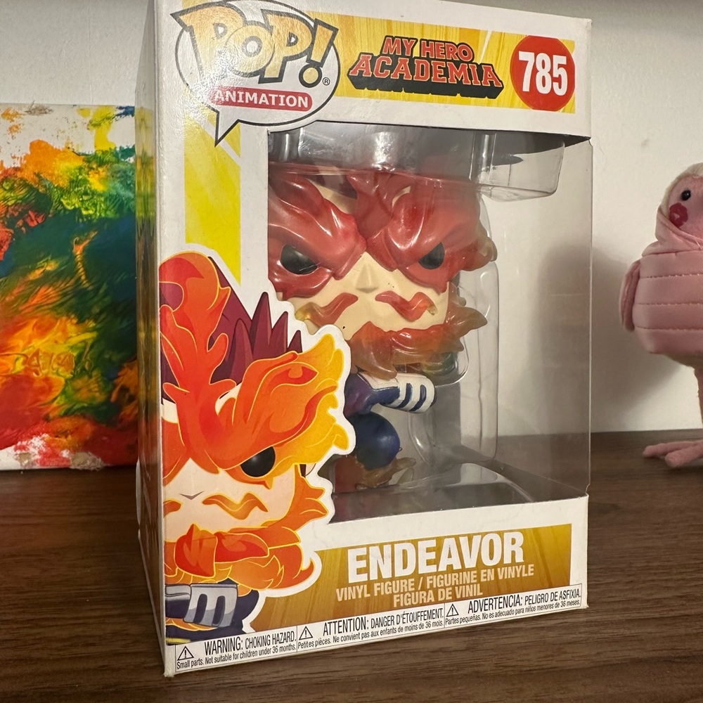 Funko Pop! Animation Endeavor Figure - Red, Orange, Blue